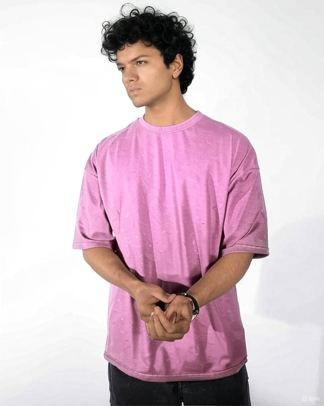 Pearl Pink Oversized T-shirt