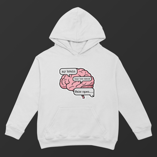 "TOO MANY TABS OPEN" Oversized-Hoodie