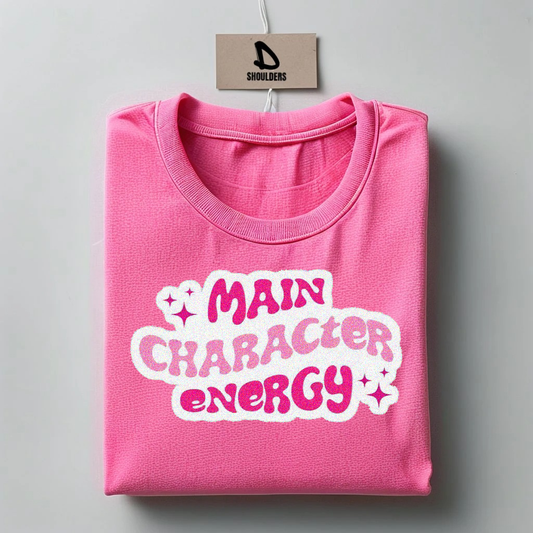 "Main Character Energy!" Graphic T-shirt