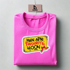 "MAIN APNI FAVORITE HOON" Graphic T-shirt