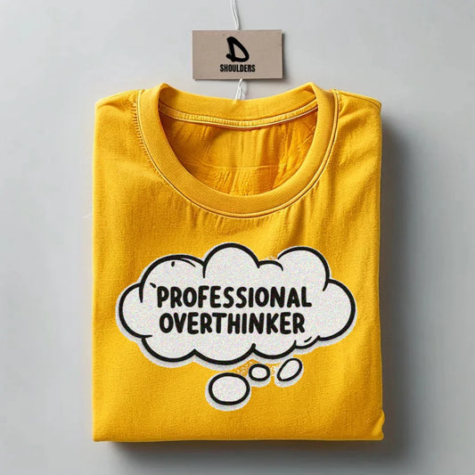 "PROFESSIONAL OVERTHINKER" Graphic T-shirt