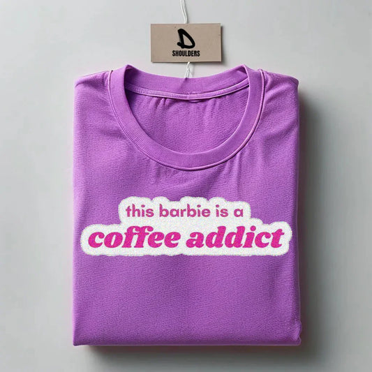 "Coffe addict"Graphic-Tshirt
