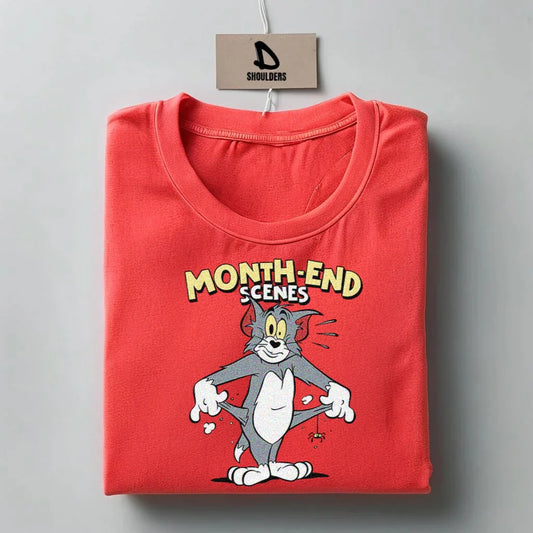 "Month End" Graphic-Tshirt
