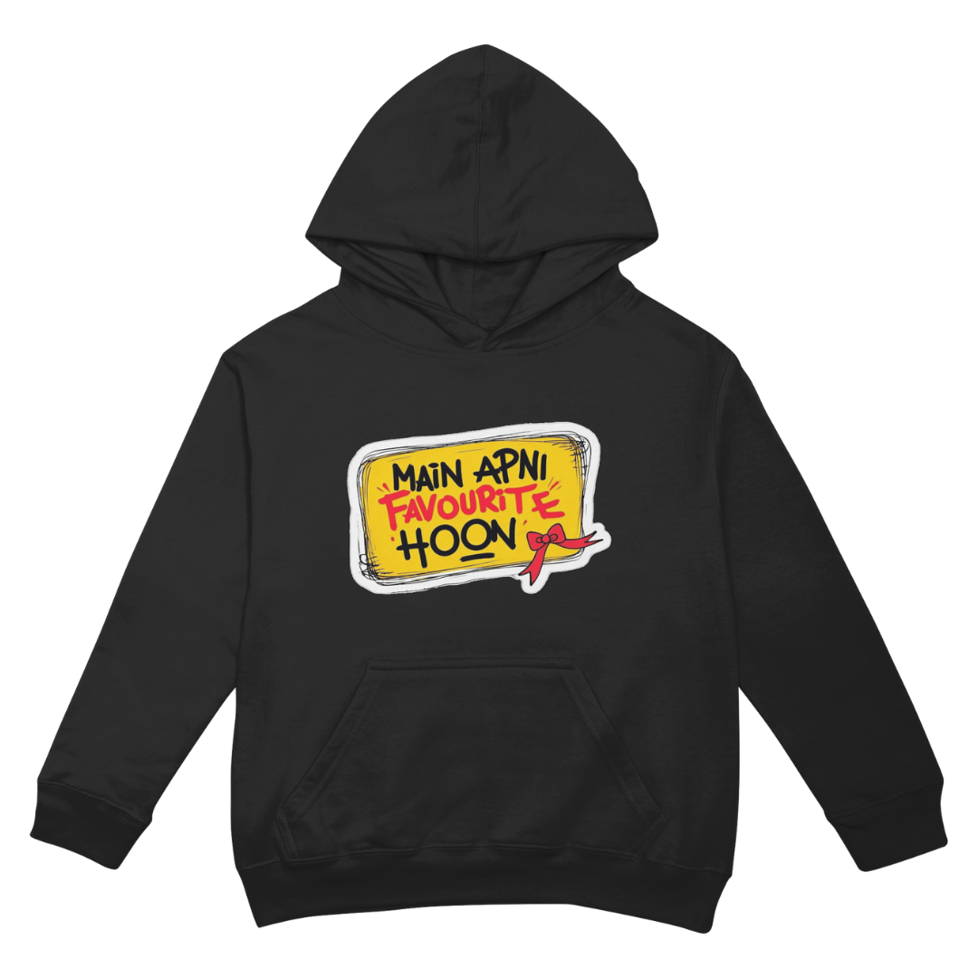 "MAIN APNI FAVORITE HUN" Oversized-Hoodie