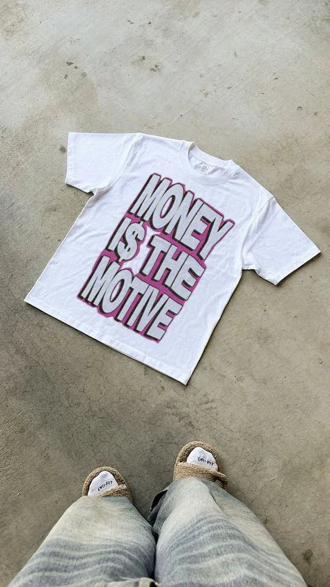 "Money Is The Motive" Oversized T-shirt