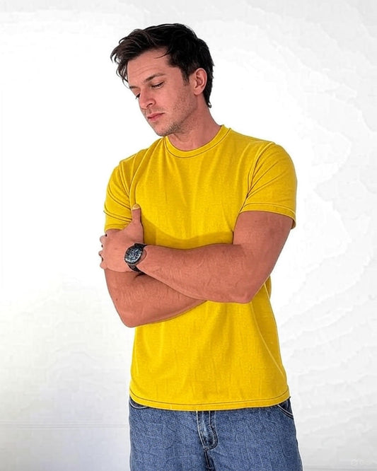 Yellow Regular T-shirt