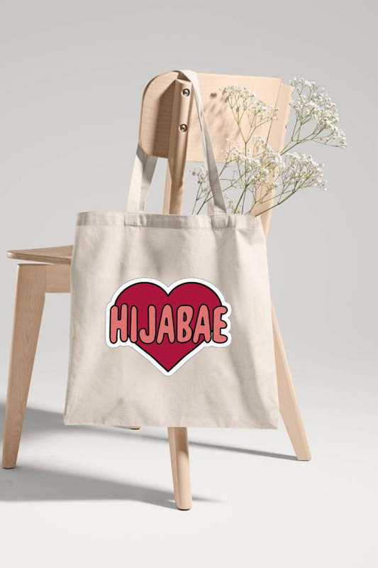 "Hijabe" Printed Tote Bag