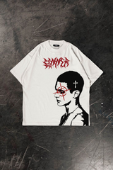 "Gothic Marked Sinner" Premium Oversized T-shirt