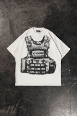 "Nonviolent Vest" Oversized T-shirt