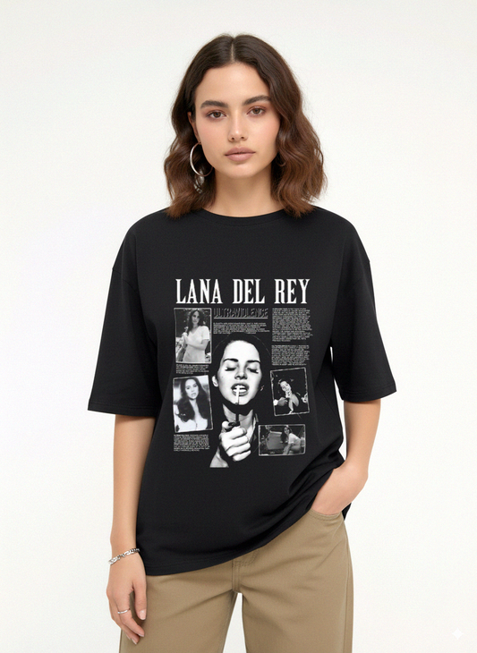 "Lana Velvet Honeymoon" Oversized T-shirt