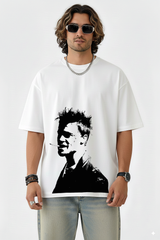 "Slater Smoke Profile" Oversized T-shirt