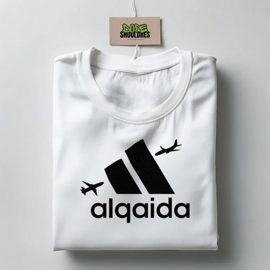 "ALQAIDA" Graphic T-shirt