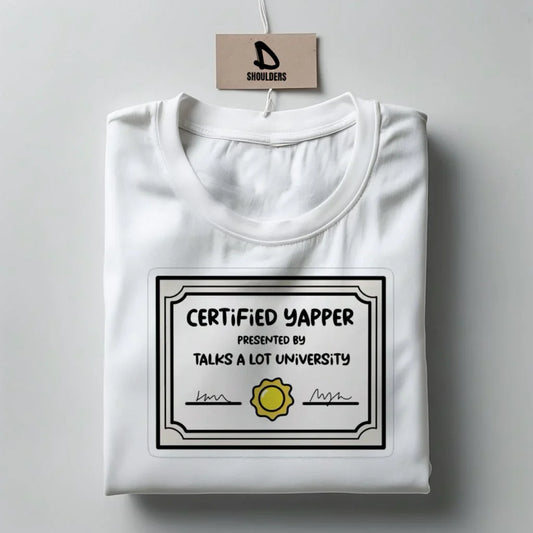 "Certified Yapper" Graphic T-shirt