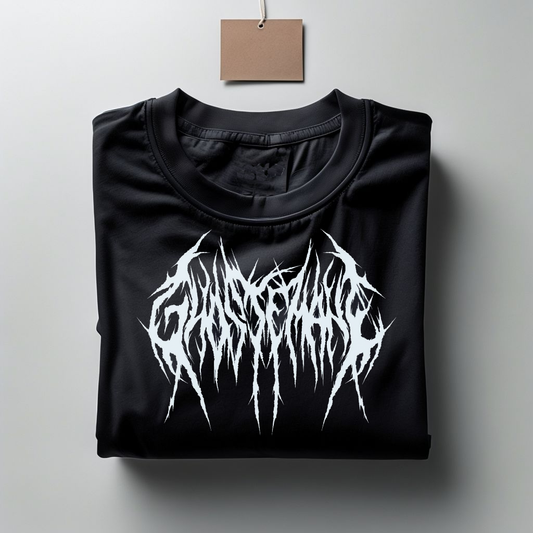"Gothic Textured" Graphic T-shirt