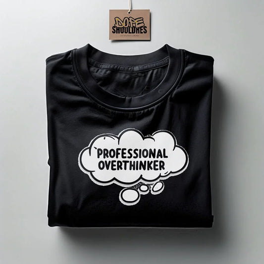 "PROFESSIONAL OVERTHINKER" Graphic T-shirt