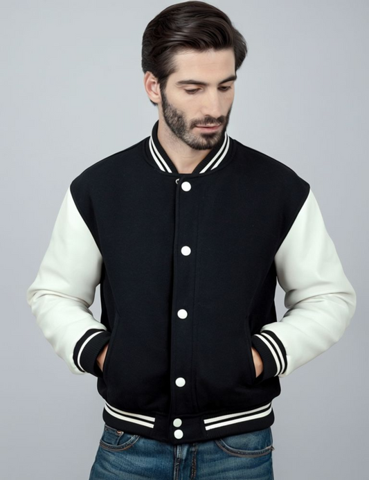 Black Varsity Jacket