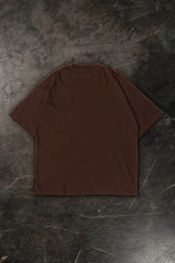 Coffe Brown Oversized T-shirt