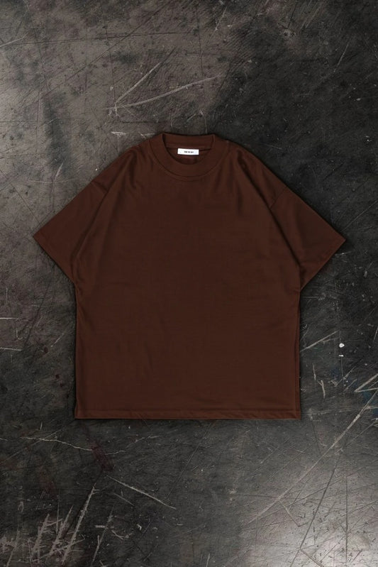 Coffe Brown Oversized T-shirt