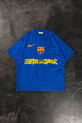 "Barca X Travis Jersey" Oversized T-shirt
