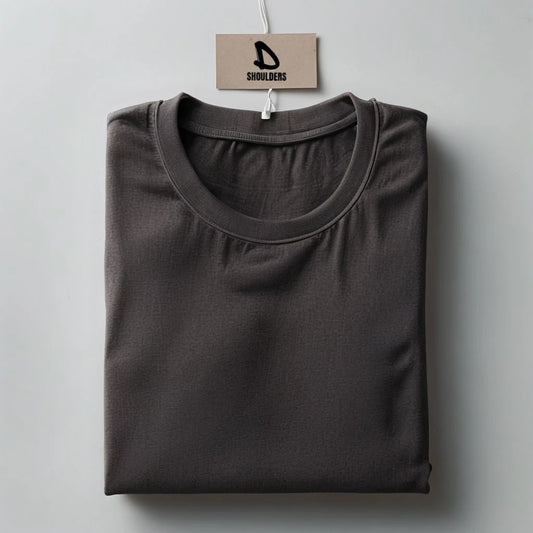Charcoal Gray Regular T-shirt