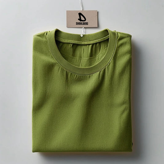Olive Green Regular T-shirt