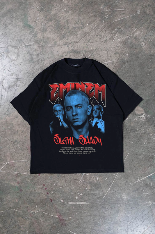 "Slim Shady Stand-Up" Overiszed T-shirt