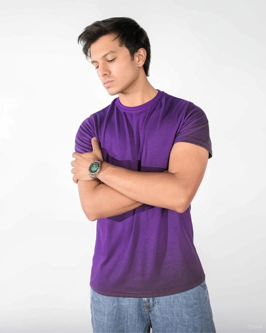 Purple Regular T-shirt